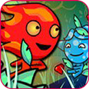 Lava boy and Ice Girl in The Ice Temple APK