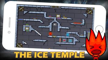 Lava boy and Ice Girl in The Ice Temple screenshot 3
