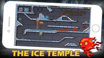Lava boy and Ice Girl in The Ice Temple 海报