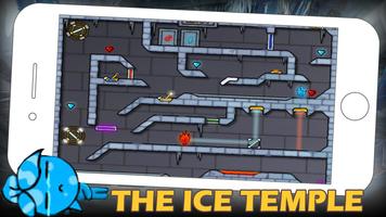 Lava boy and Ice Girl in The Ice Temple screenshot 2