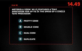 Motorola Xoom™ Quiz screenshot 1