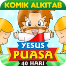 APK Komik Alkitab YESUS Puasa 40Hr