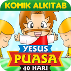 Komik Alkitab YESUS Puasa 40Hr icono