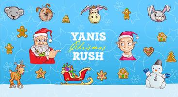 Yanis Christmas Rush Cartaz