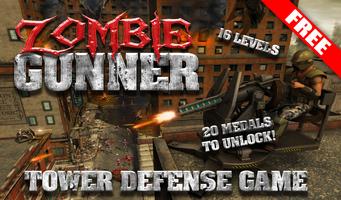 FREE Zombie Shooting Game Gun Affiche