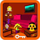 Brown Living Room - Escape Games ikona