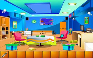Escape Blue Living Room পোস্টার