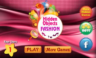 Hidden Objects Fashion Theme Affiche