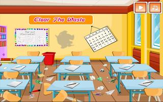 Smart Classroom Clean Up Affiche