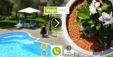 Magicgravel Green Design Affiche