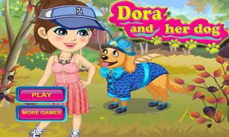朵拉和她的狗- 小狗游戏 截图 3
