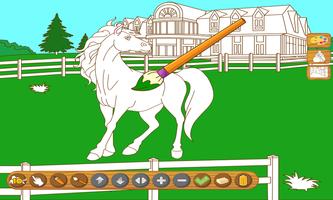 Coloringbook Horses 截图 2