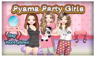 Poster Pajama Party– giochi ragazza