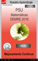 PSU Matemática Prueba Ensayo โปสเตอร์