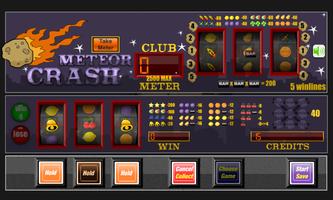 slot machine meteor crash screenshot 1