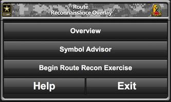 Route Reconnaissance Overlay capture d'écran 1