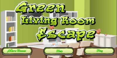 Green Living Room Escape Ekran Görüntüsü 1