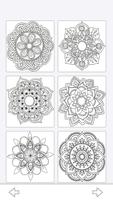 Mandala Coloring Book पोस्टर