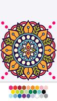 Mandala Coloring Book स्क्रीनशॉट 1