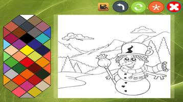 New Year coloring game capture d'écran 1