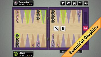 New Year's Backgammon syot layar 1