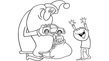 برنامه‌نما New Year Santa Claus عکس از صفحه