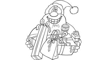 برنامه‌نما New Year Santa Claus عکس از صفحه
