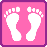 ikon Reflexology foot massage chart