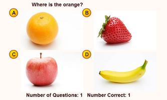 Fruits and Vegetables Quiz Plakat