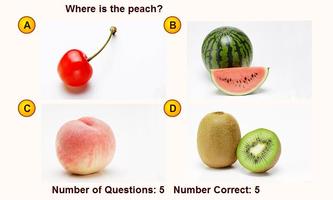 Fruits and Vegetables Quiz Screenshot 1