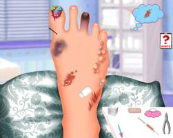 پوستر Little Foot Doctor- kids games
