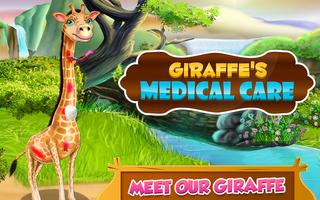 Giraffe Medical Care Affiche