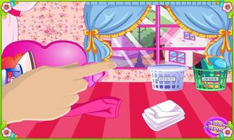 Laundry games for girls اسکرین شاٹ 1