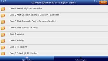 AFAD Uzaktan Eğitim penulis hantaran