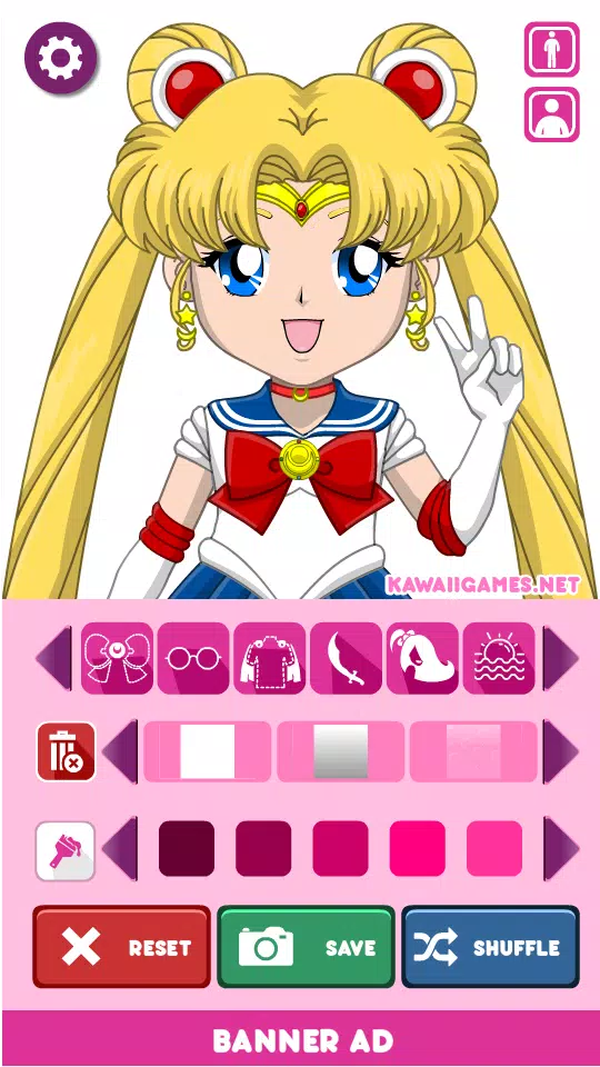 Sailor Scouts Avatar Maker - Free Play & No Download