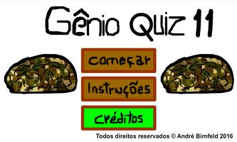 Gênio Quiz 11 الملصق