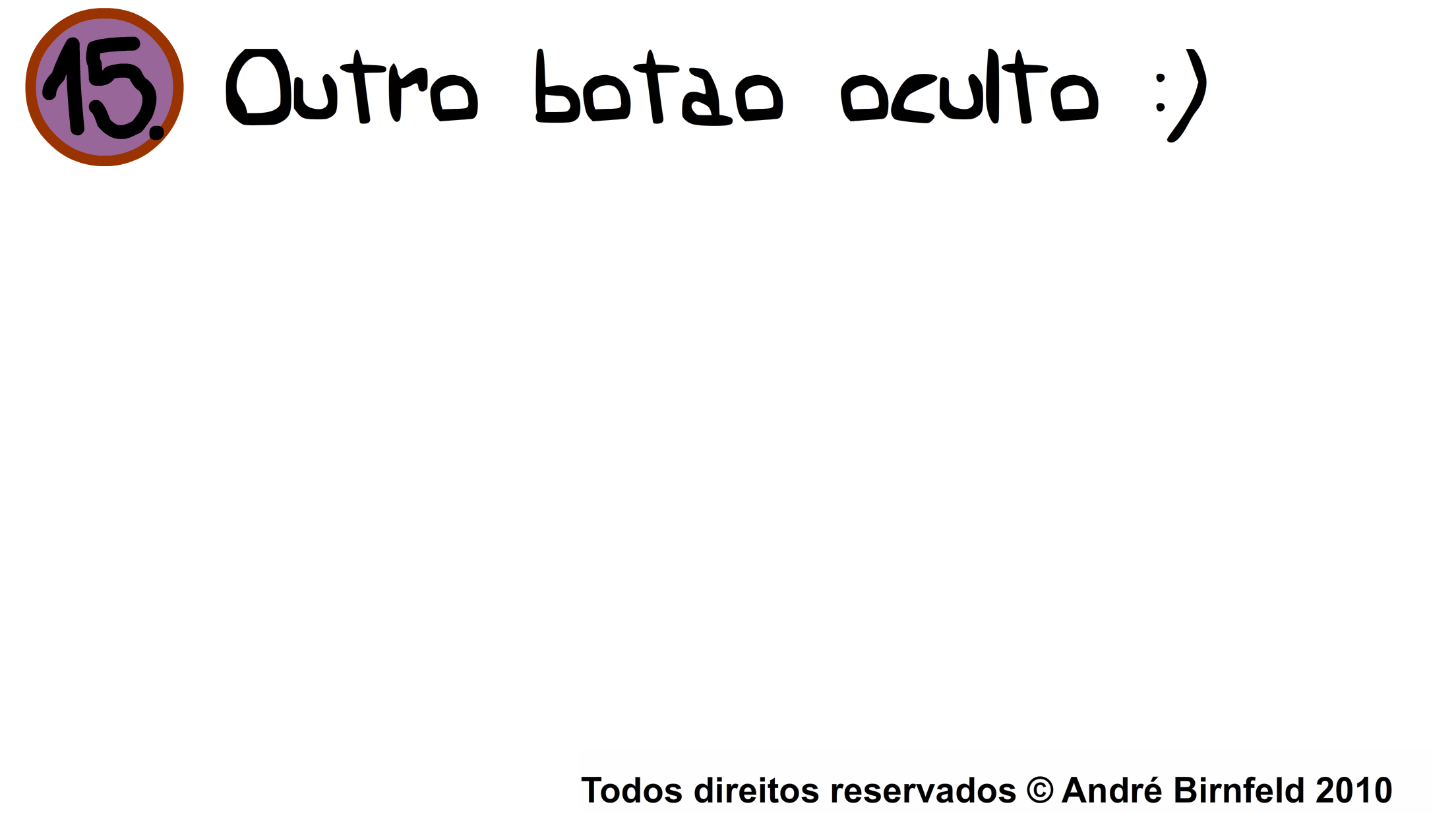 OUTRO BOTÃO OCULTO - Gênio Quiz 3