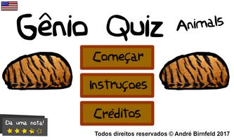 Gênio Quiz Animals Cartaz