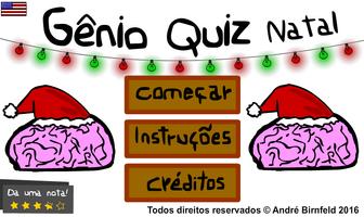 Genius Quiz Christmas poster