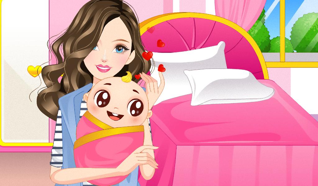 Игры с мамой. Игра про мамочка Huggy Baby. Игры мама 7