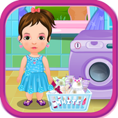 Home Laundry Girls Games ไอคอน