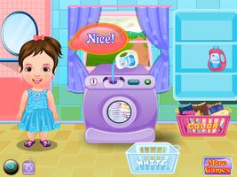 Home Laundry Girls Games ภาพหน้าจอ 2