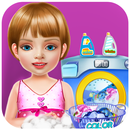 Wash laundry games for girls APK
