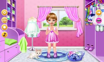 Wash laundry games for girls syot layar 3