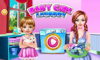 Wash Wasch Spiele für Mädchen Plakat