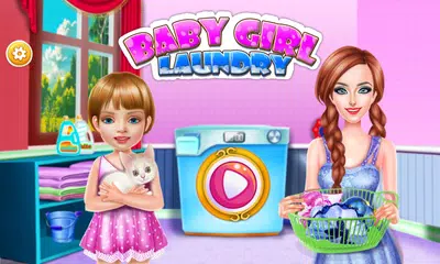 Wash laundry games for girls APK download