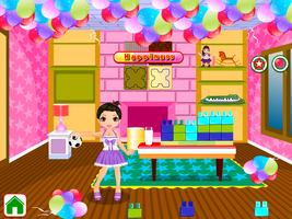 जन्मदिन की पार्टी लड़की का खेल स्क्रीनशॉट 1