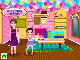 誕生日パーティーの女の子のゲーム スクリーンショット 2