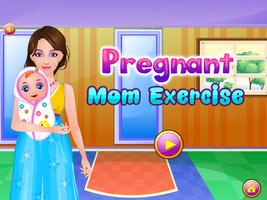 妊娠中のケアの女の子のゲーム ポスター