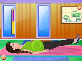 Pregnant Excercise Girls Games syot layar 2